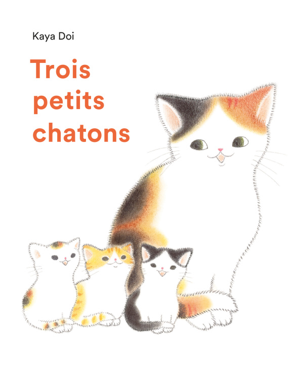 Kniha Trois petits chatons Doi Kaya
