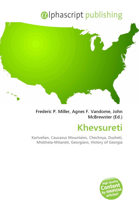 Kniha Khevsureti Agnes F. Vandome