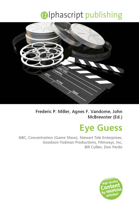 Knjiga Eye Guess Agnes F. Vandome