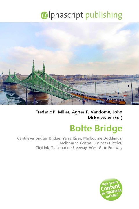 Kniha Bolte Bridge Agnes F. Vandome