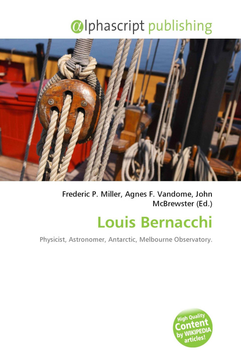 Kniha Louis Bernacchi Agnes F. Vandome