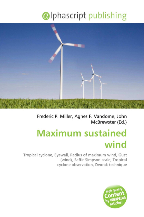 Kniha Maximum sustained wind Agnes F. Vandome