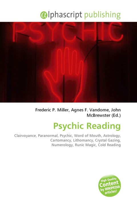 Kniha Psychic Reading Agnes F. Vandome