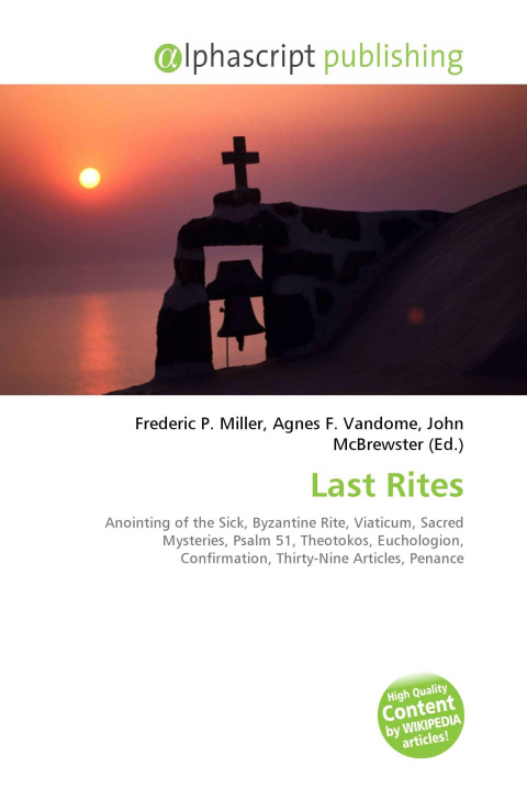 Kniha Last Rites Agnes F. Vandome