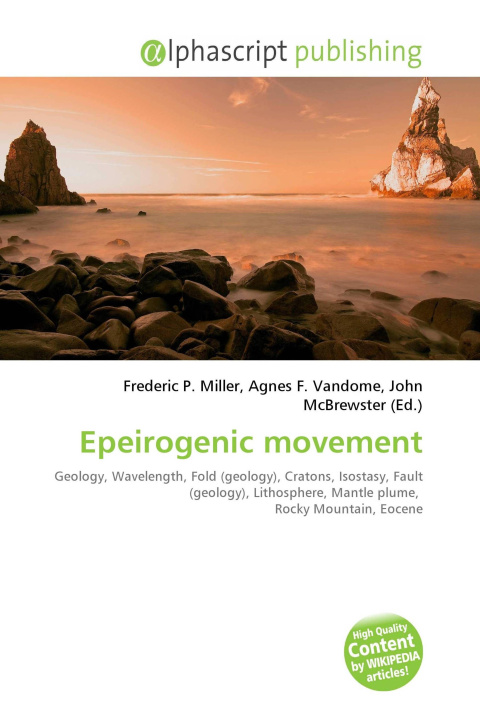 Kniha Epeirogenic movement Agnes F. Vandome
