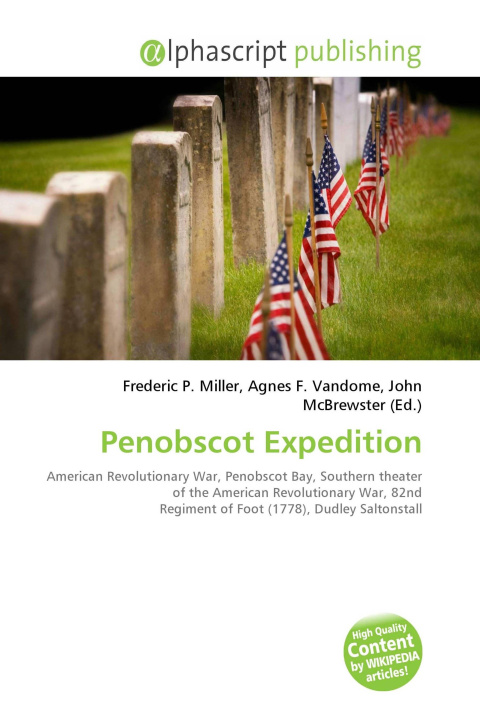 Kniha Penobscot Expedition Agnes F. Vandome