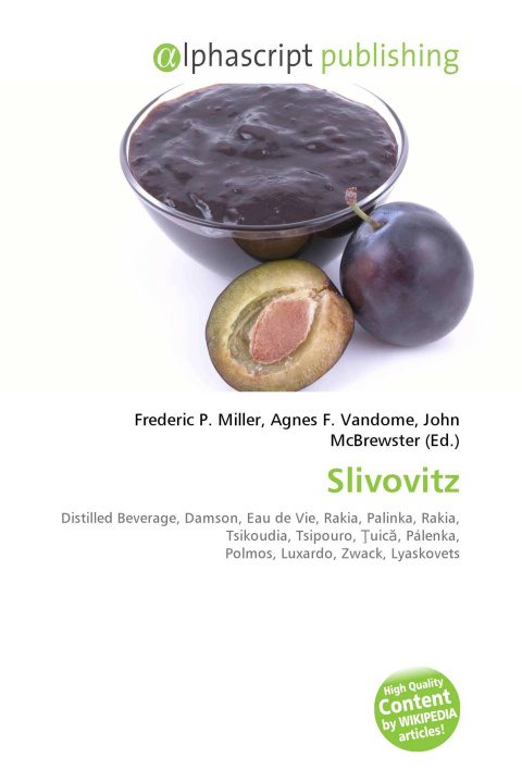 Kniha Slivovitz Agnes F. Vandome