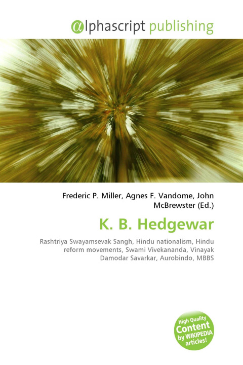 Kniha K. B. Hedgewar Agnes F. Vandome