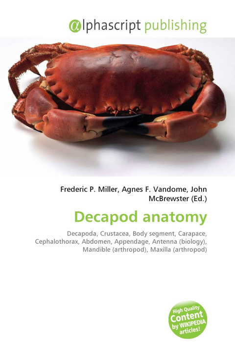 Kniha Decapod anatomy Agnes F. Vandome