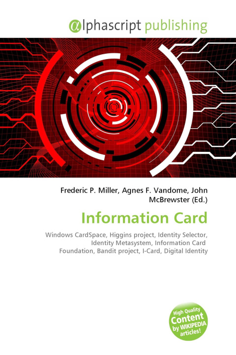 Kniha Information Card Agnes F. Vandome