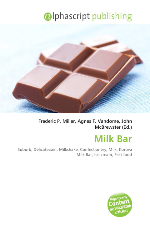 Kniha Milk Bar Agnes F. Vandome