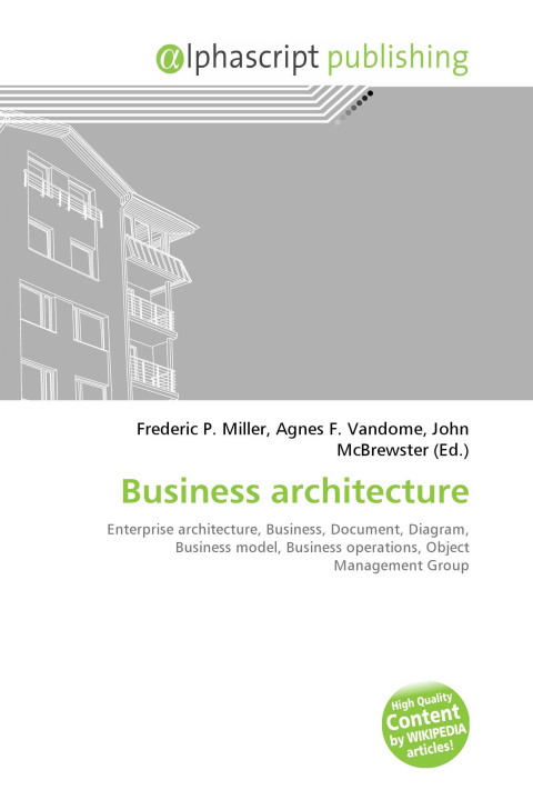 Kniha Business architecture Agnes F. Vandome