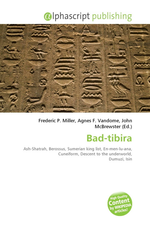 Kniha Bad-tibira Agnes F. Vandome