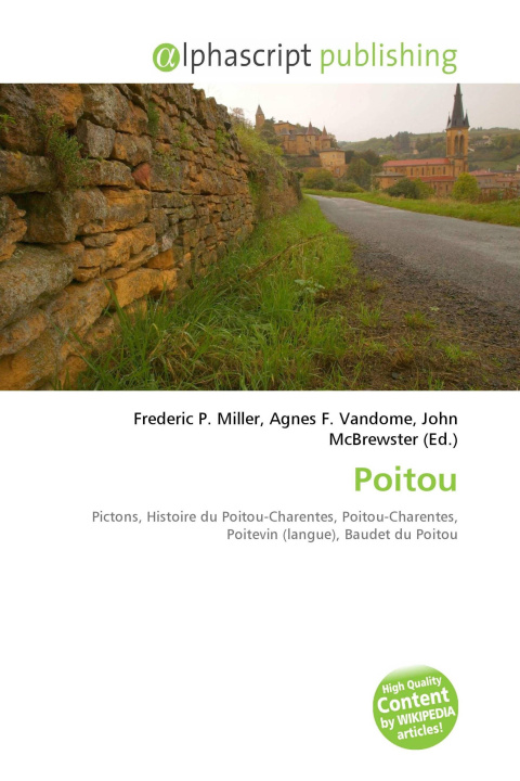 Kniha Poitou Agnes F. Vandome