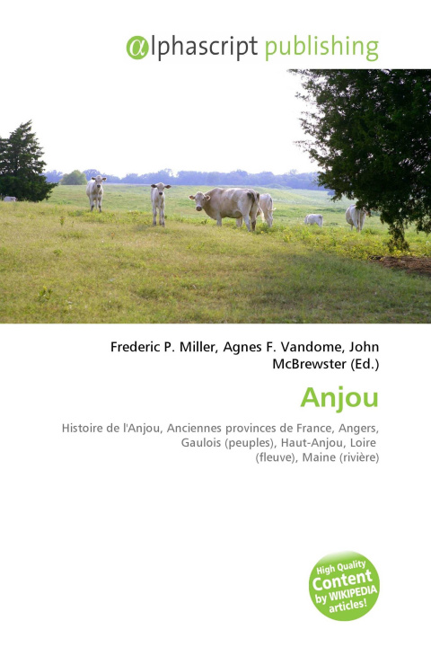 Kniha Anjou Agnes F. Vandome