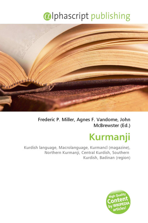 Knjiga Kurmanji Agnes F. Vandome