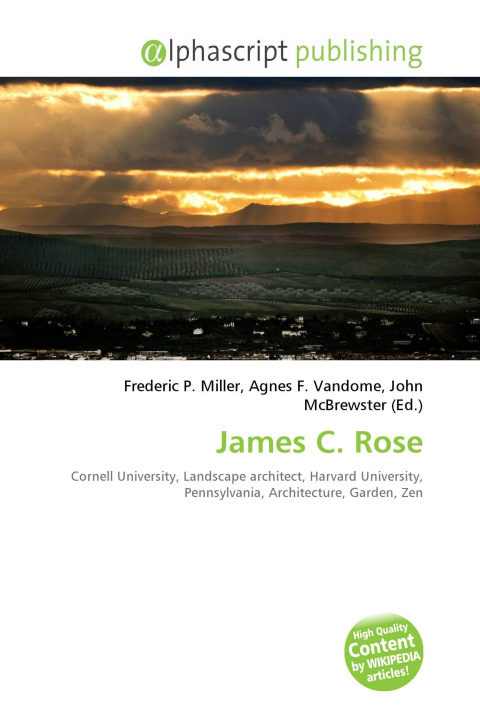 Knjiga James C. Rose Agnes F. Vandome