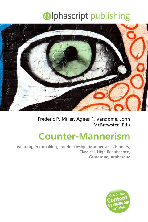 Kniha Counter-Mannerism Agnes F. Vandome