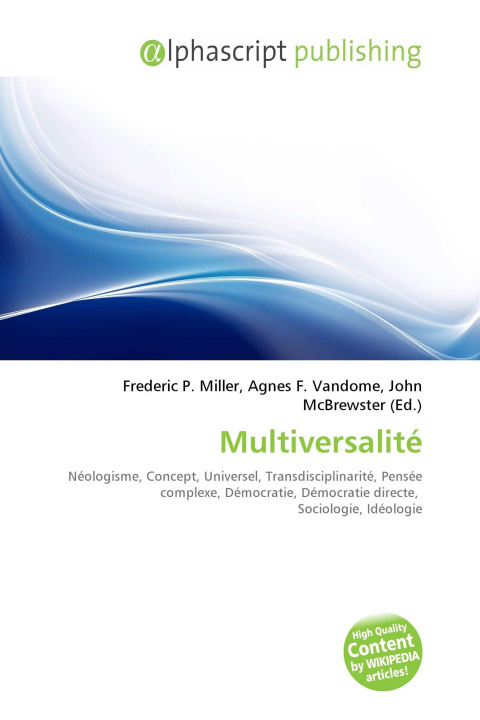 Kniha Multiversalité Agnes F. Vandome