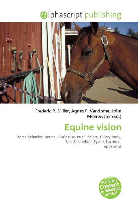Kniha Equine vision Agnes F. Vandome
