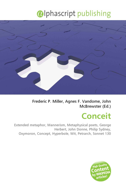 Kniha Conceit Agnes F. Vandome