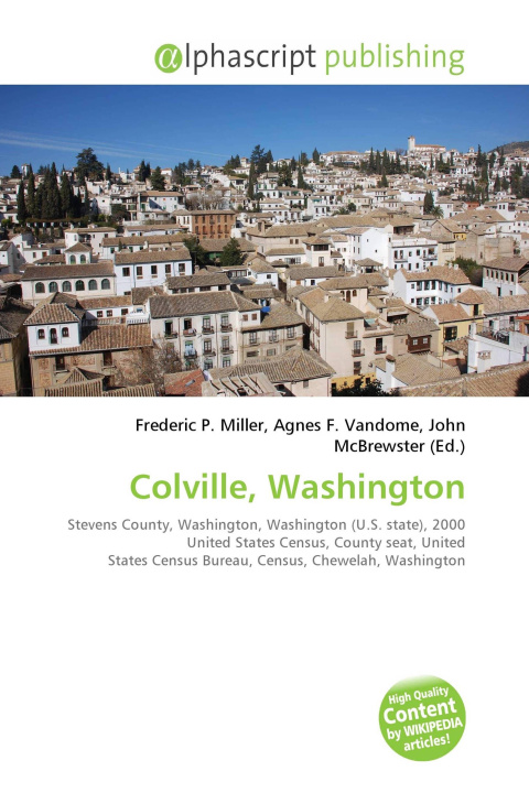 Knjiga Colville, Washington Agnes F. Vandome
