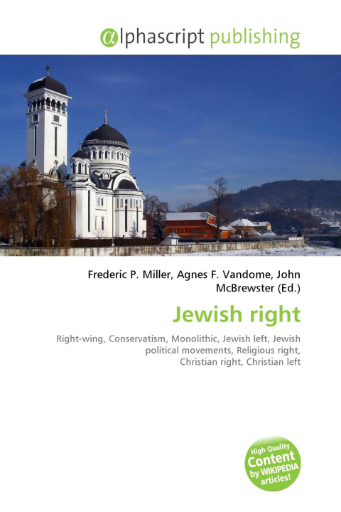 Kniha Jewish right Agnes F. Vandome