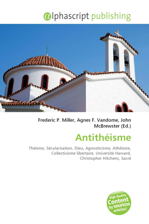 Könyv Antithéisme Agnes F. Vandome