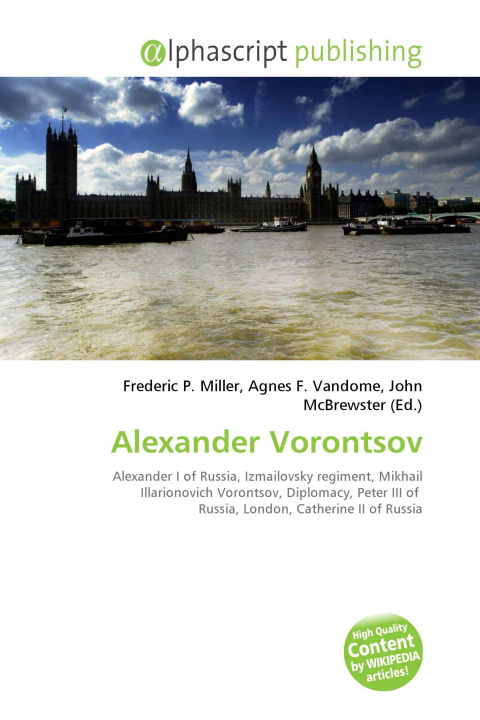 Kniha Alexander Vorontsov Agnes F. Vandome