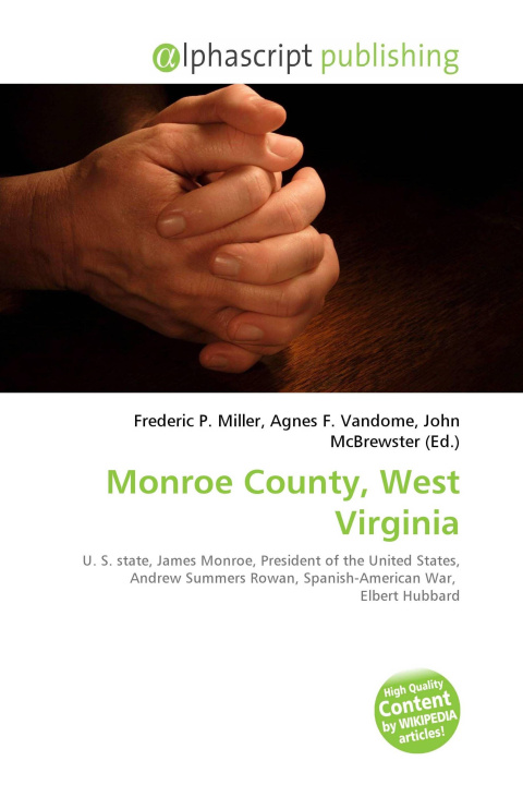 Könyv Monroe County, West Virginia Agnes F. Vandome