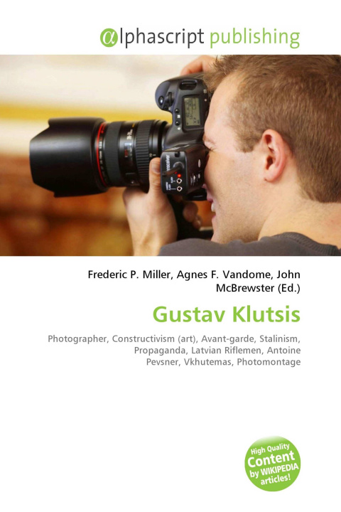 Kniha Gustav Klutsis Agnes F. Vandome