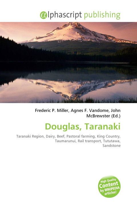 Kniha Douglas, Taranaki Agnes F. Vandome