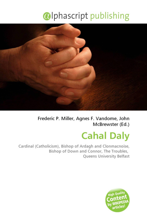 Kniha Cahal Daly Agnes F. Vandome