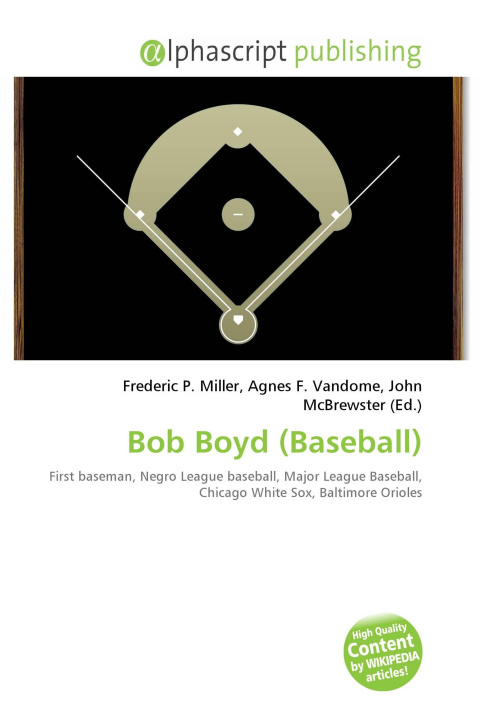 Kniha Bob Boyd (Baseball) Agnes F. Vandome