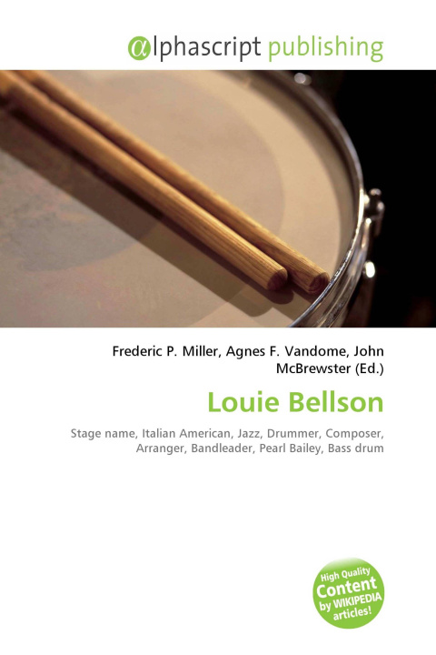 Knjiga Louie Bellson Agnes F. Vandome