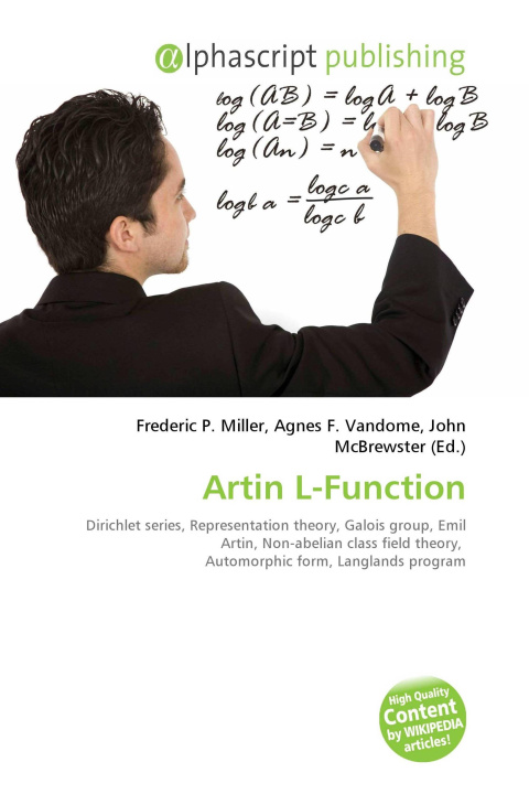 Kniha Artin L-Function Agnes F. Vandome