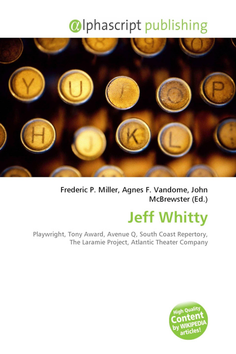 Kniha Jeff Whitty Agnes F. Vandome