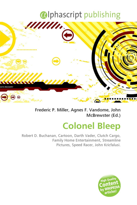 Kniha Colonel Bleep Agnes F. Vandome