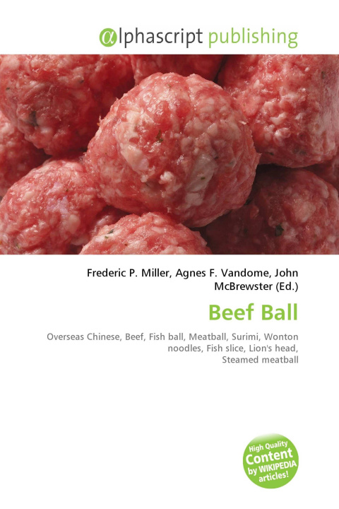 Kniha Beef Ball Agnes F. Vandome