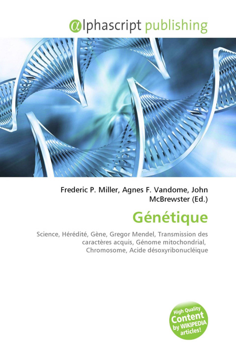 Kniha Génétique Agnes F. Vandome