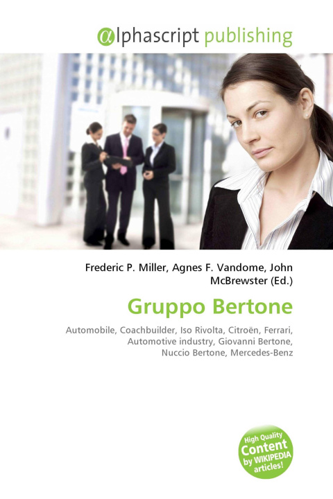 Kniha Gruppo Bertone Agnes F. Vandome