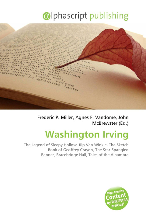 Kniha Washington Irving Agnes F. Vandome