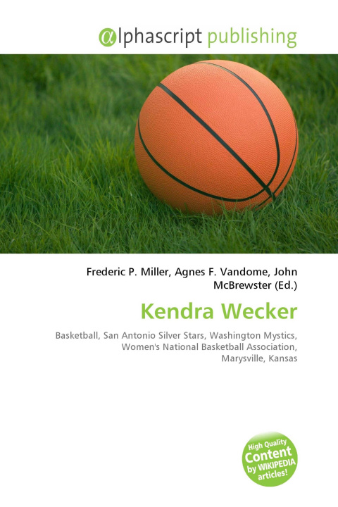 Kniha Kendra Wecker Agnes F. Vandome