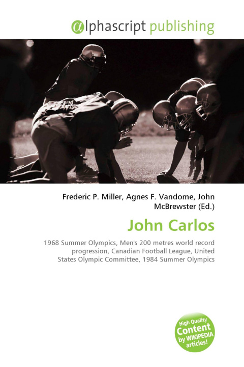 Kniha John Carlos Agnes F. Vandome