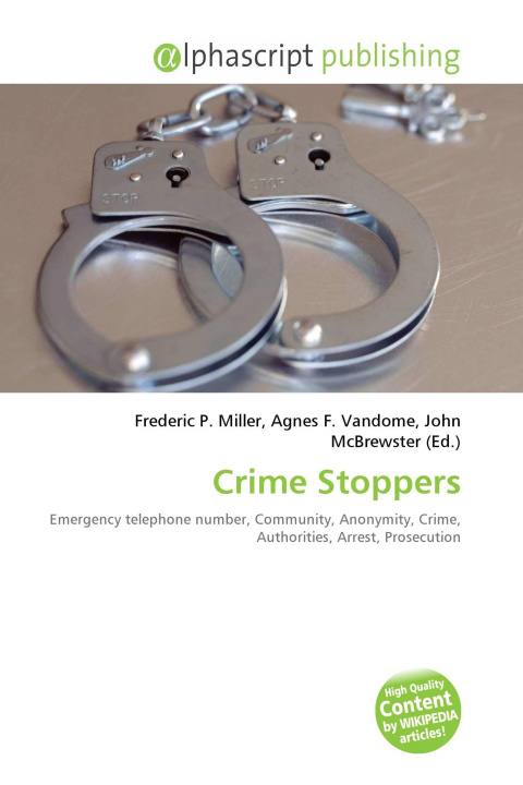 Kniha Crime Stoppers Agnes F. Vandome