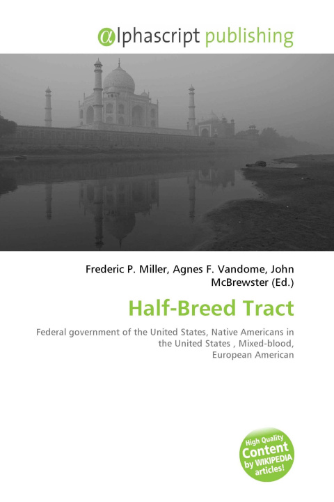 Kniha Half-Breed Tract Agnes F. Vandome