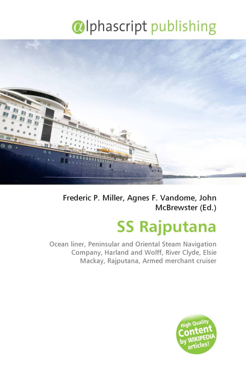 Kniha SS Rajputana Agnes F. Vandome