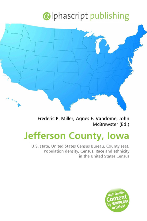 Kniha Jefferson County, Iowa Agnes F. Vandome