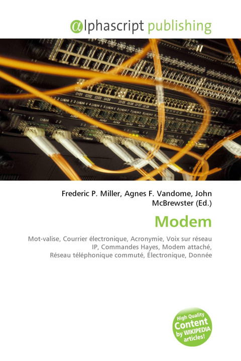 Kniha Modem Agnes F. Vandome