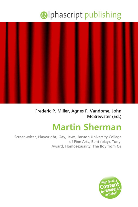 Kniha Martin Sherman Agnes F. Vandome